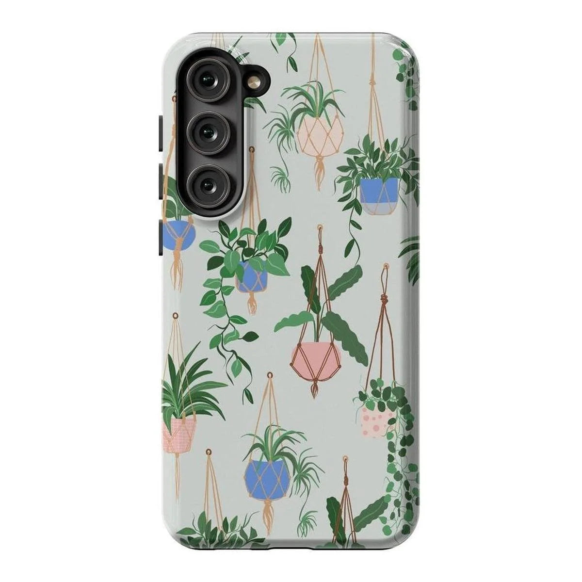 Hanging Around | Potted Plants Floral Samsung Case