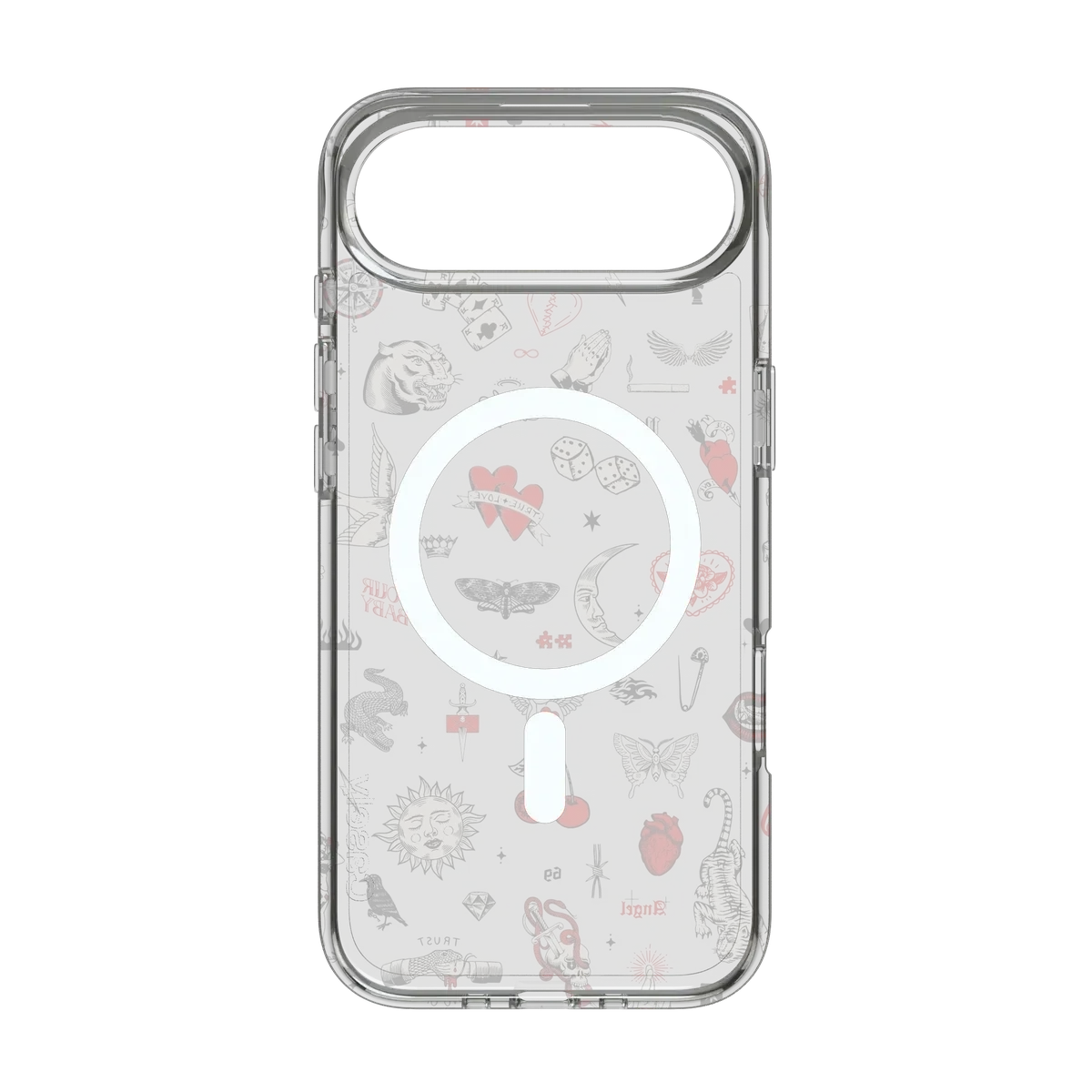 Not a Phase | Clear Flash Tattoo Case