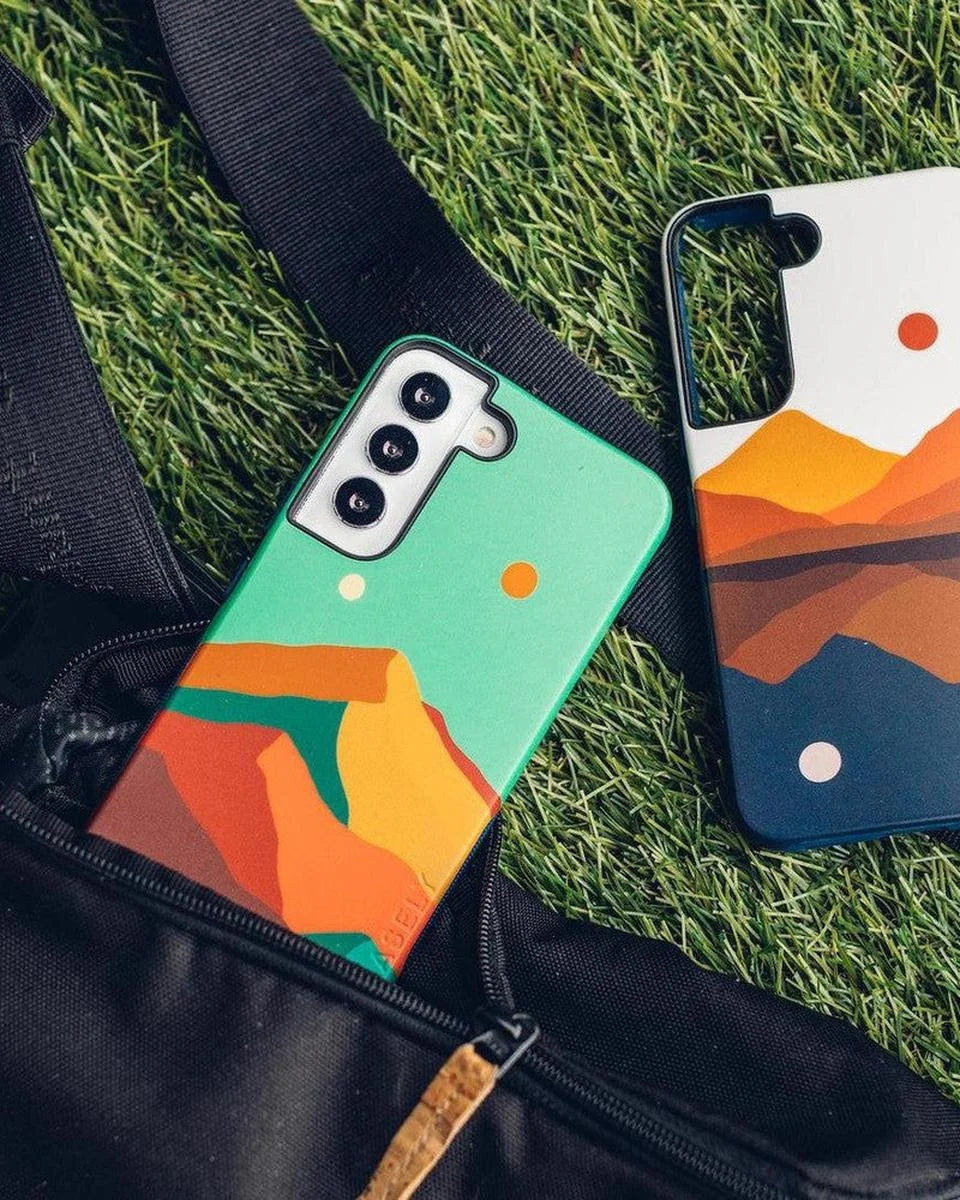 Endless Peaks | Colorblock Mountain Samsung Case