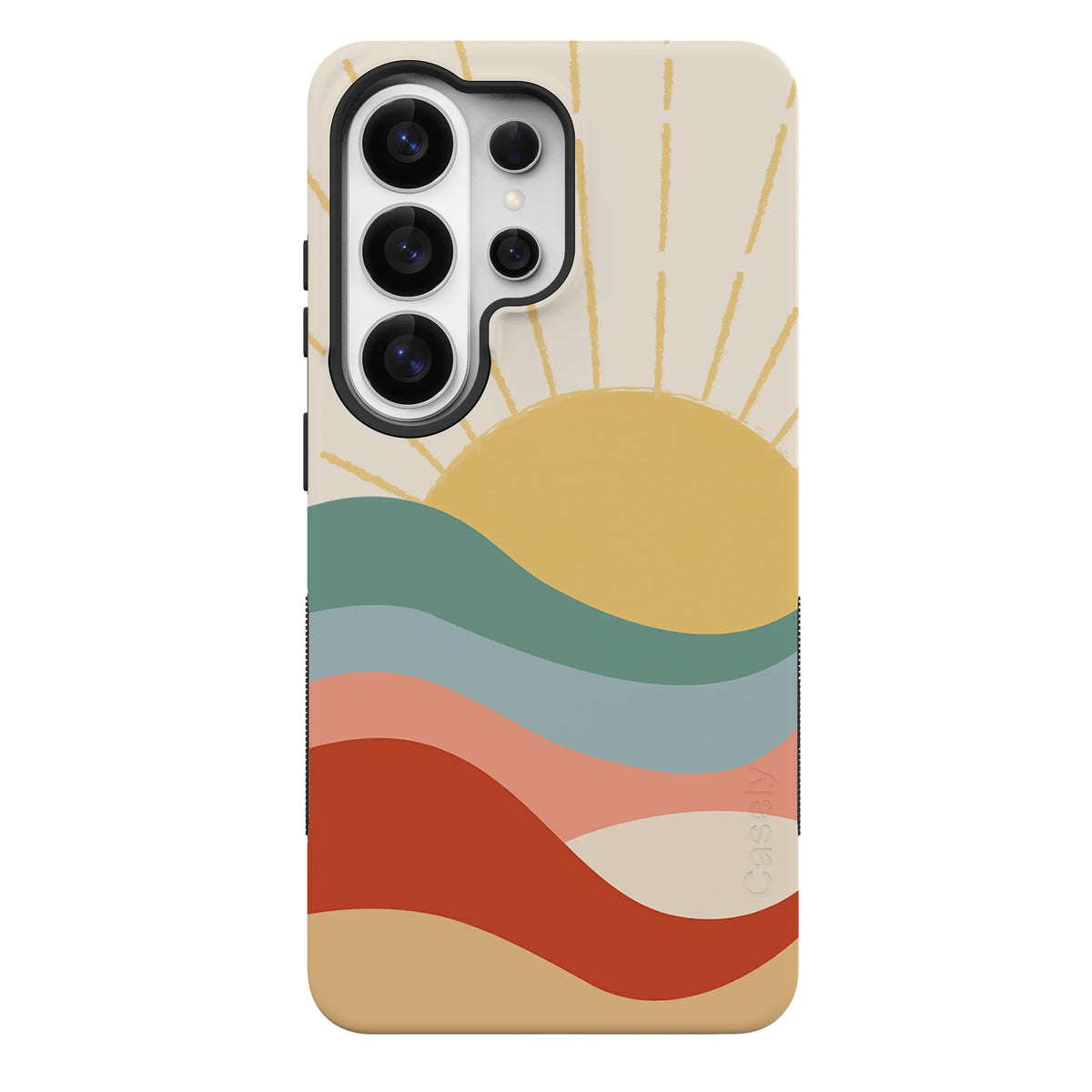 Here Comes the Sun | Colorblock Sunset Samsung Case