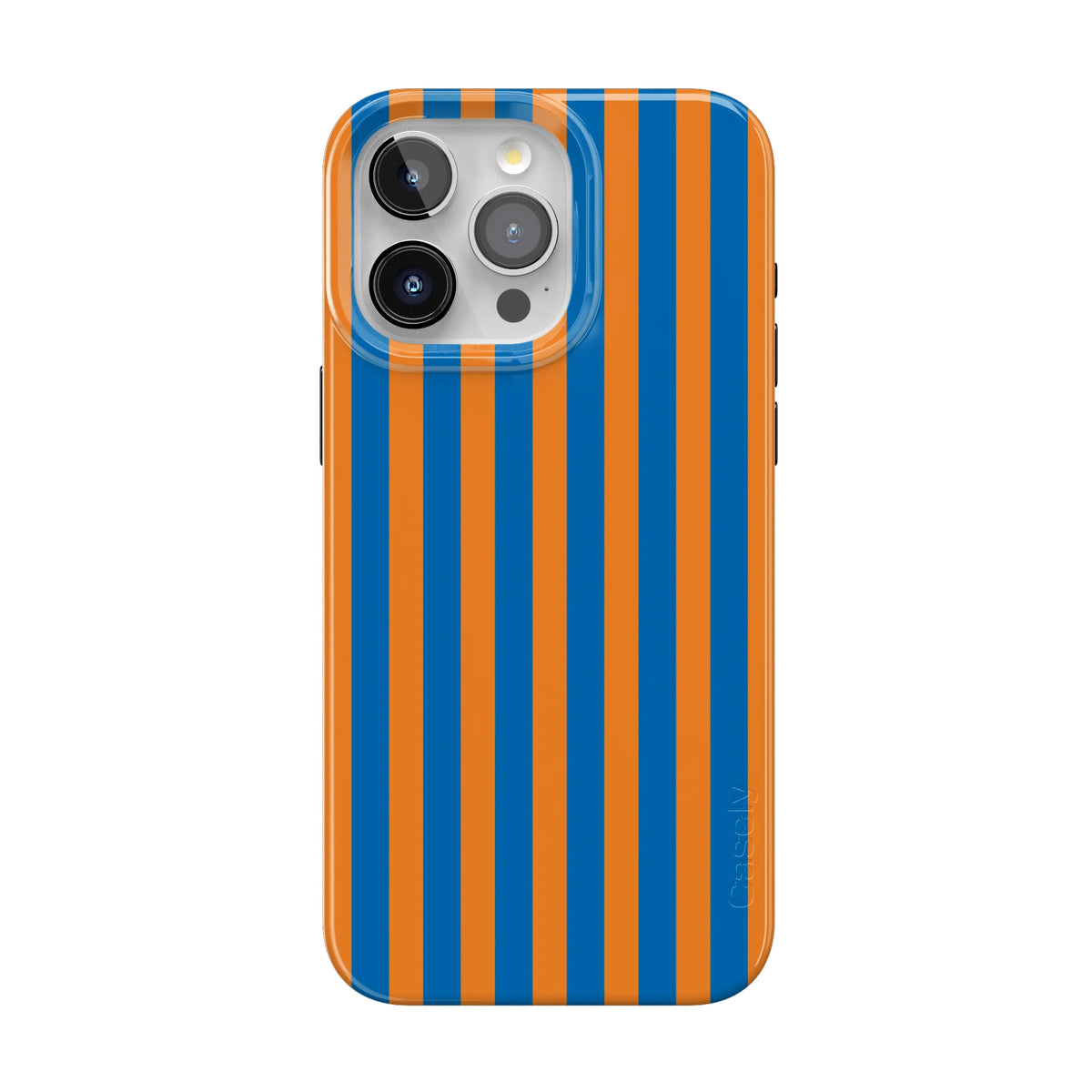 Go New York | Blue & Orange Stripes Case