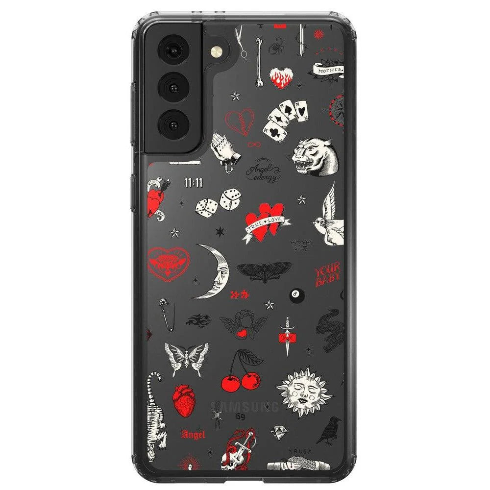 Not a Phase | Clear Flash Tattoo Case