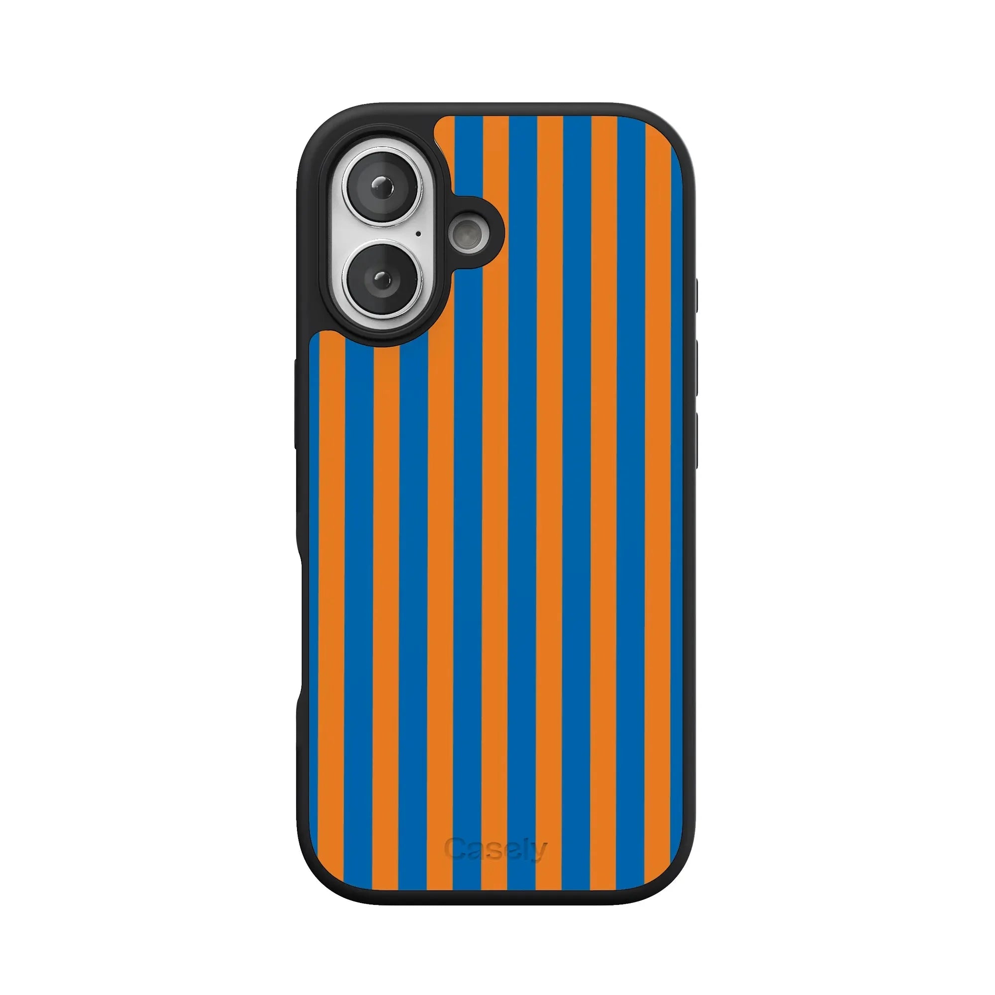 Go New York | Blue & Orange Stripes Case