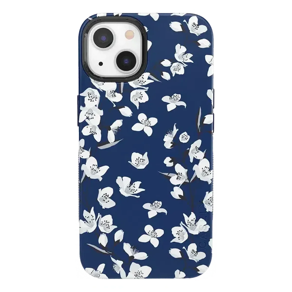 Floral Forest | Navy Cherry Blossom Floral Case