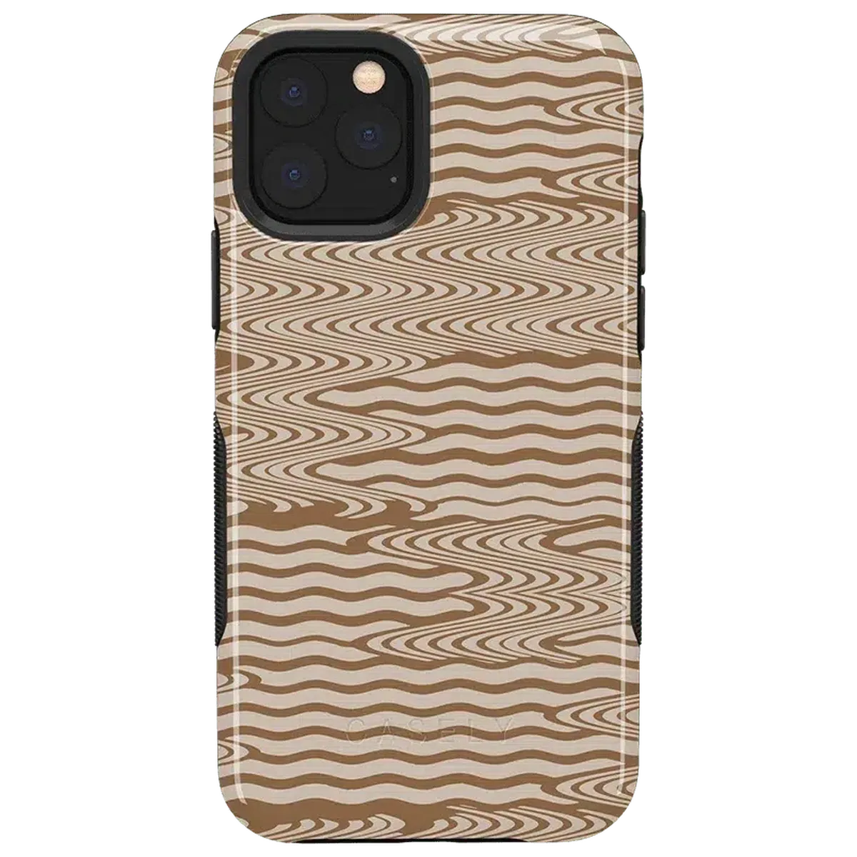 Mocha Ripple | Brown Waves Case