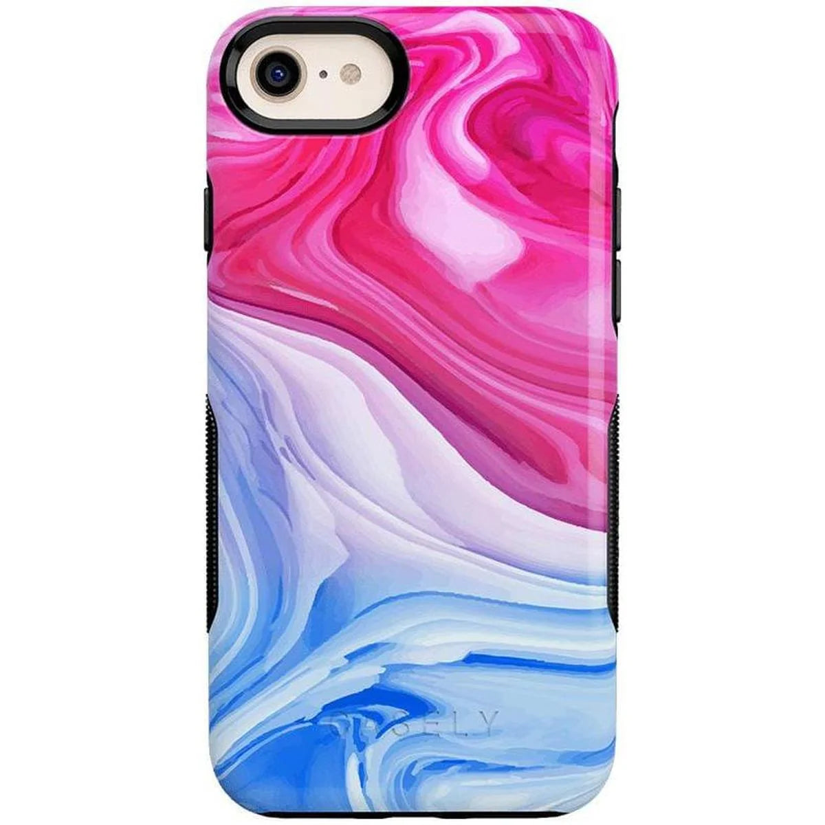 Land & Sea | Marble Swirl iPhone Case