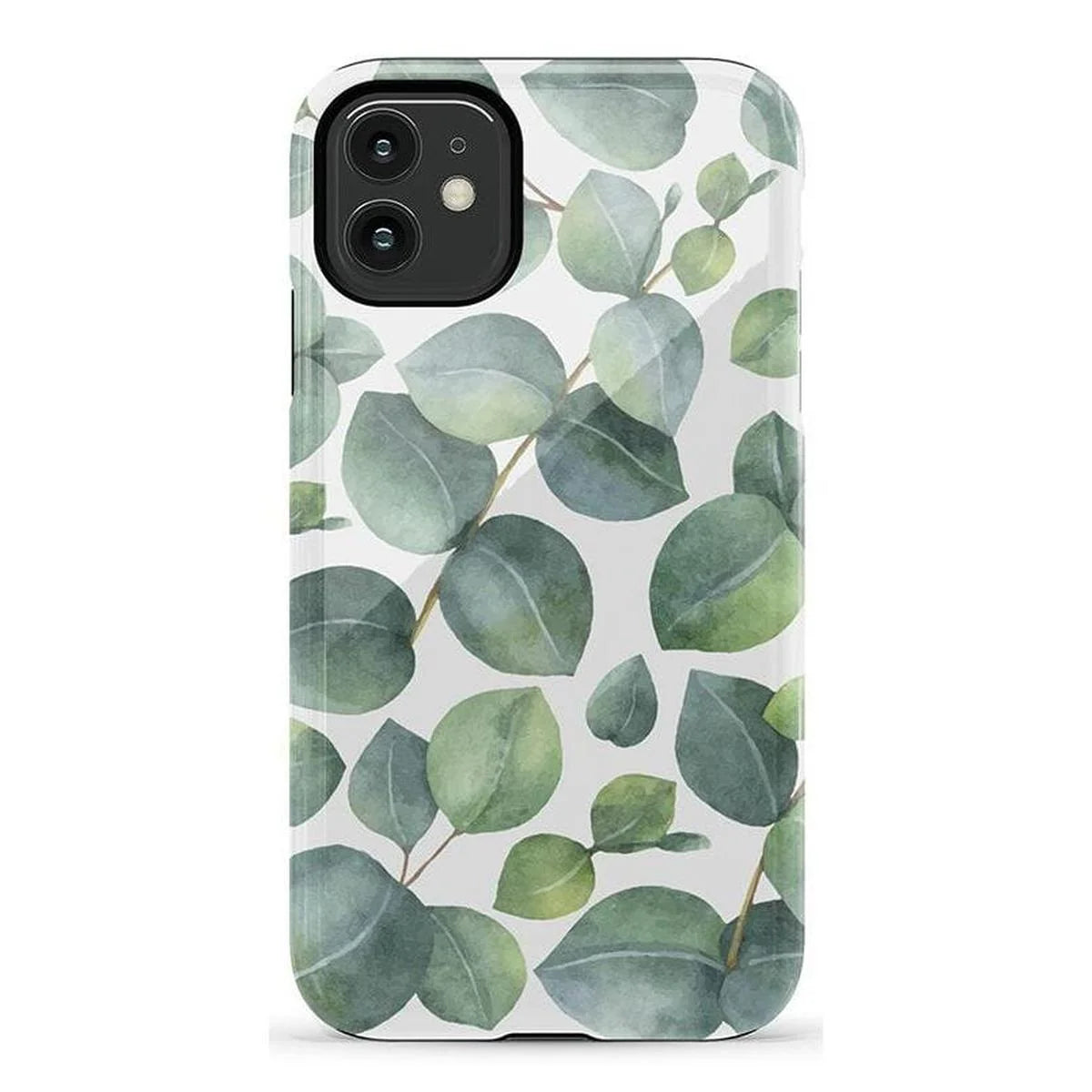 Leaf Me Alone | Green Floral Print Case