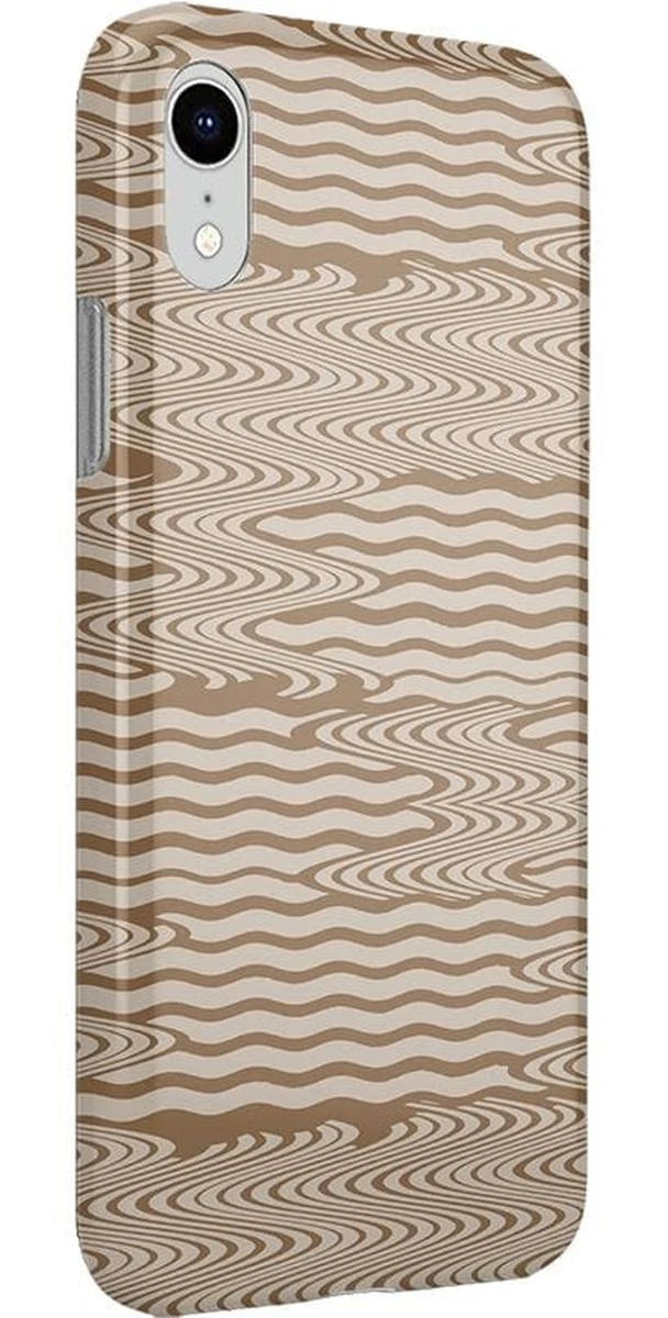 Mocha Ripple | Brown Waves Case