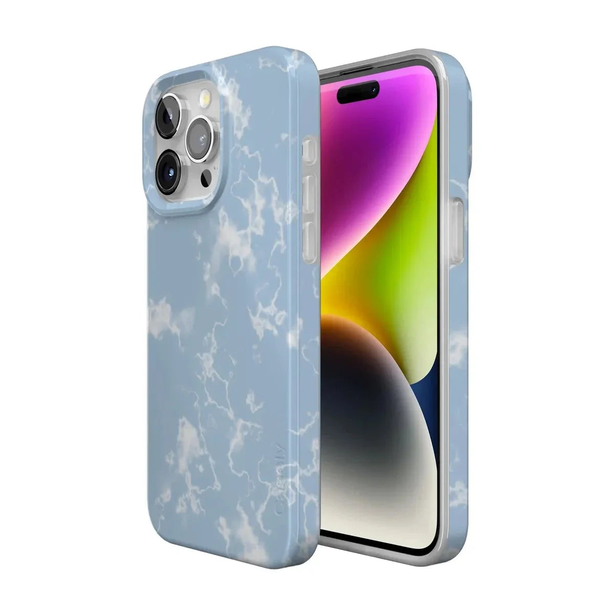 Light Blue Skies | Marble Clouds Case