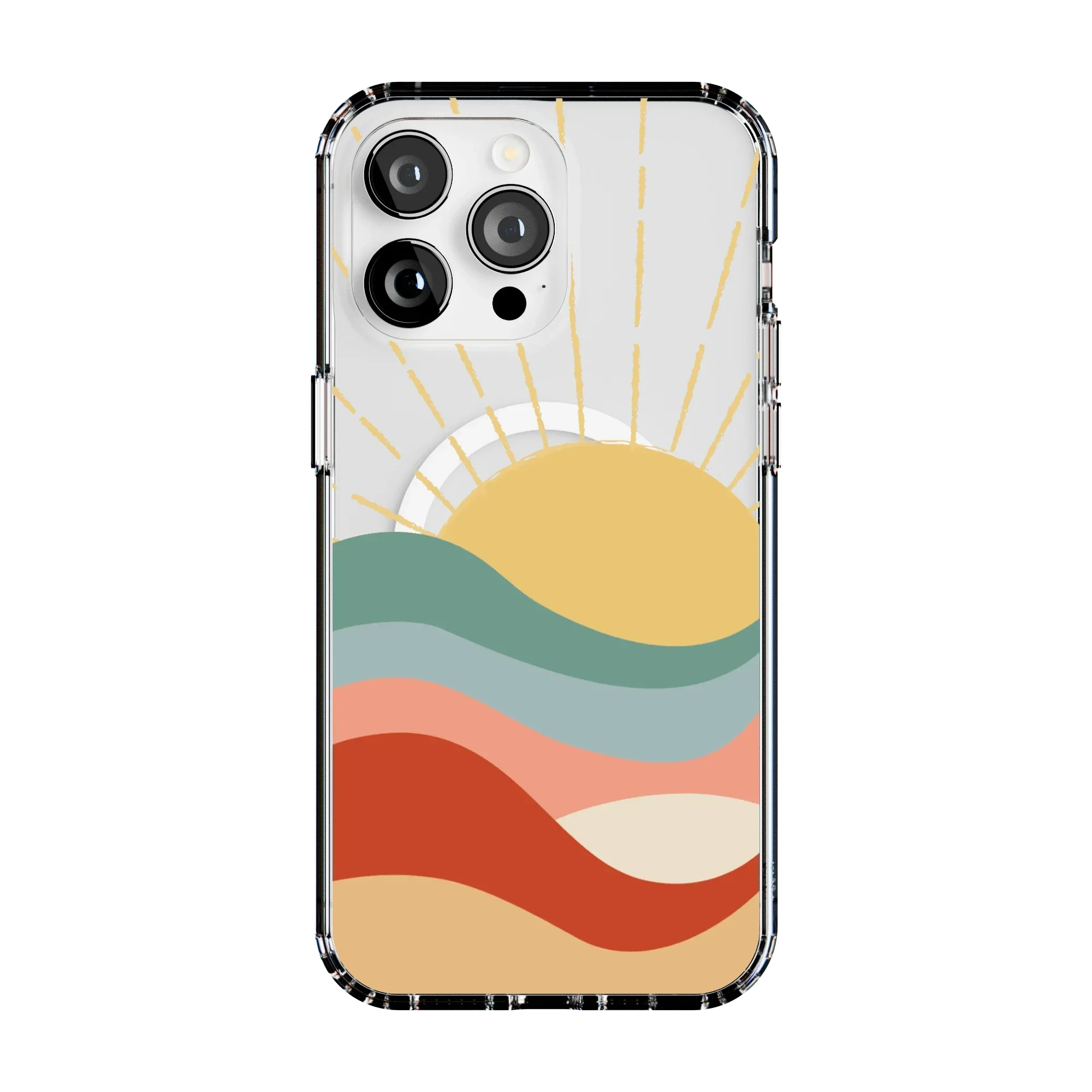 Here Comes the Sun | Colorblock Sunset Case