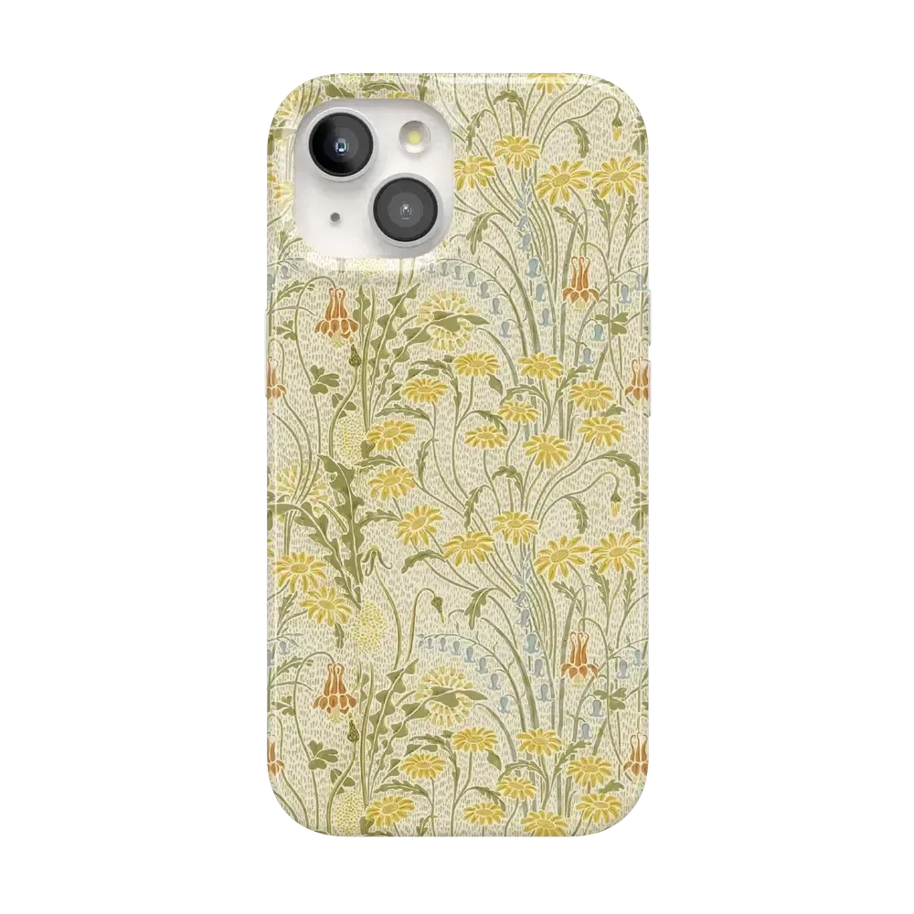 Boho Blooms | Golden Floral Case