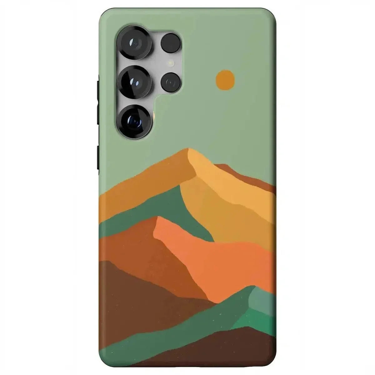 Endless Peaks | Colorblock Mountain Samsung Case