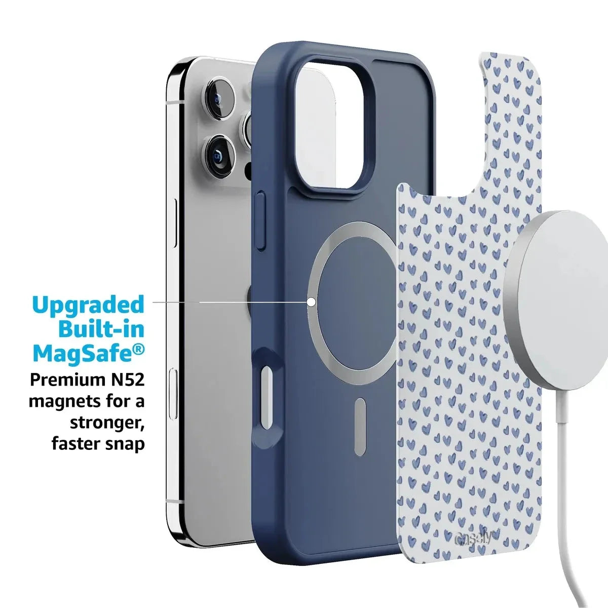 Lovebug | Blue Hearts Case