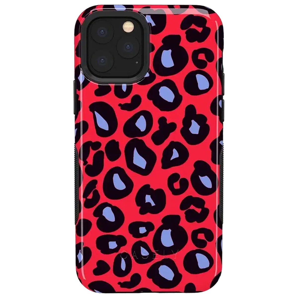 Into the Wild | Red & Blue Leopard Print Case