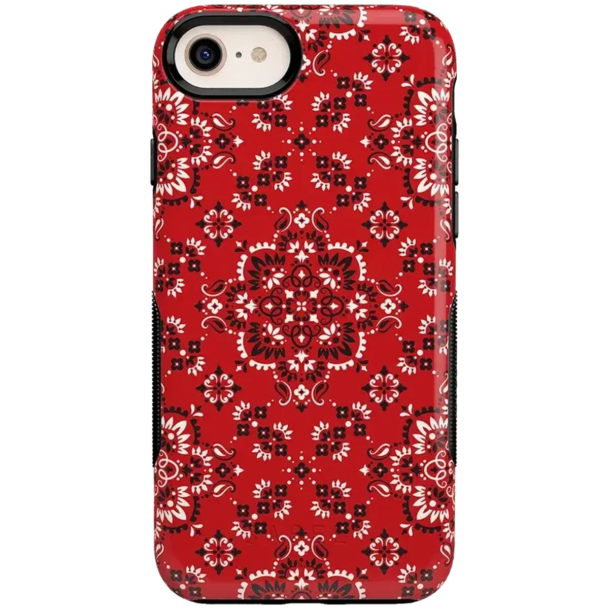 I'm with the Band | Red Bandana Print Case