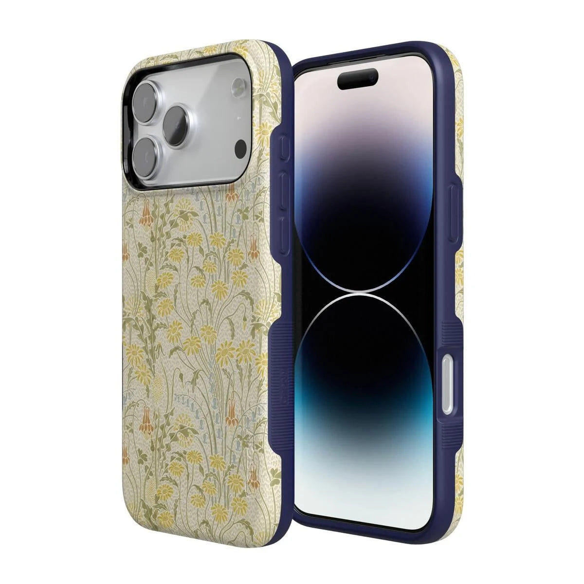 Boho Blooms | Golden Floral Case