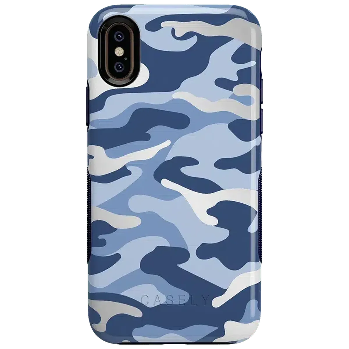 In Formation | Metallic Blue Camo Case