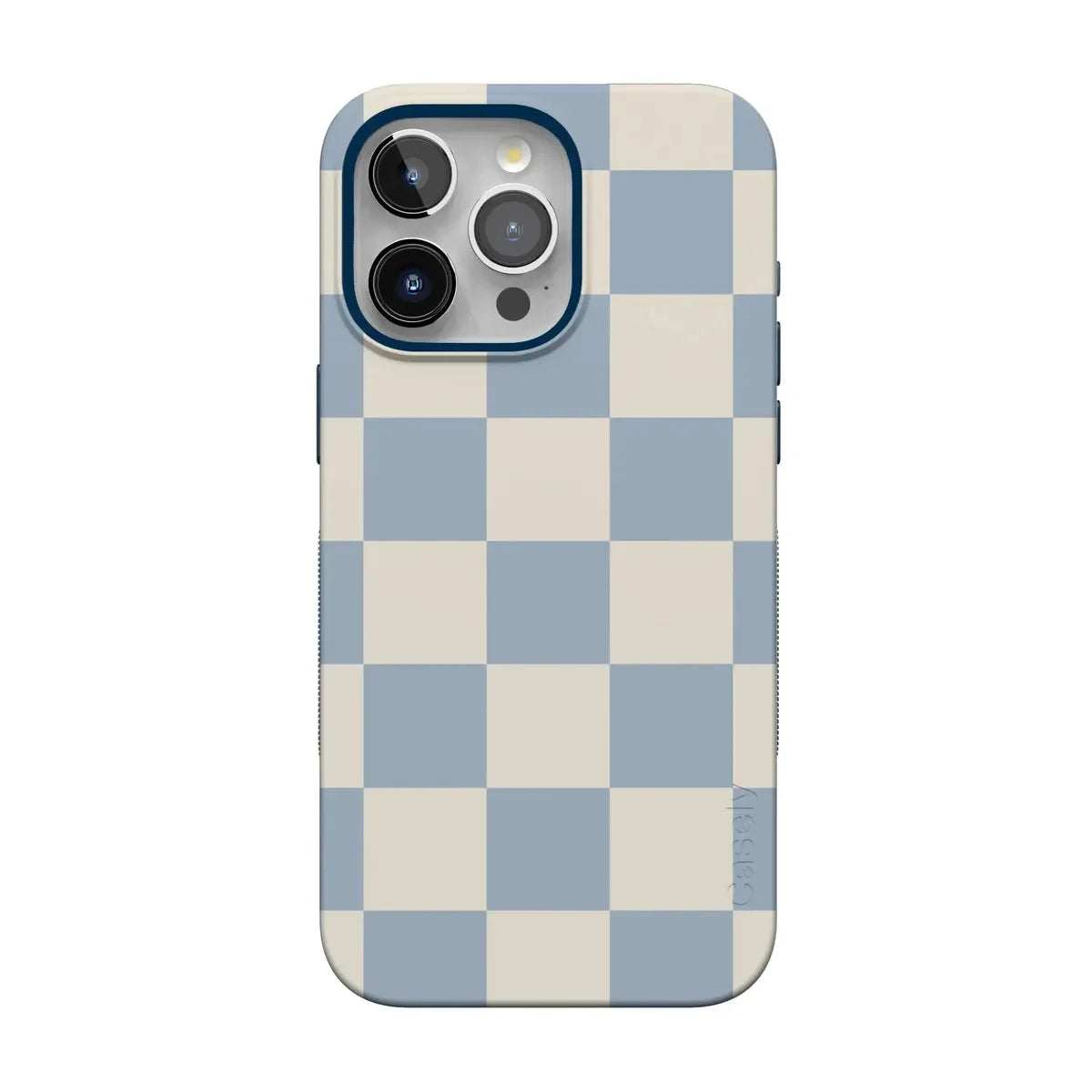Fit Check | Light Blue Checkerboard Case