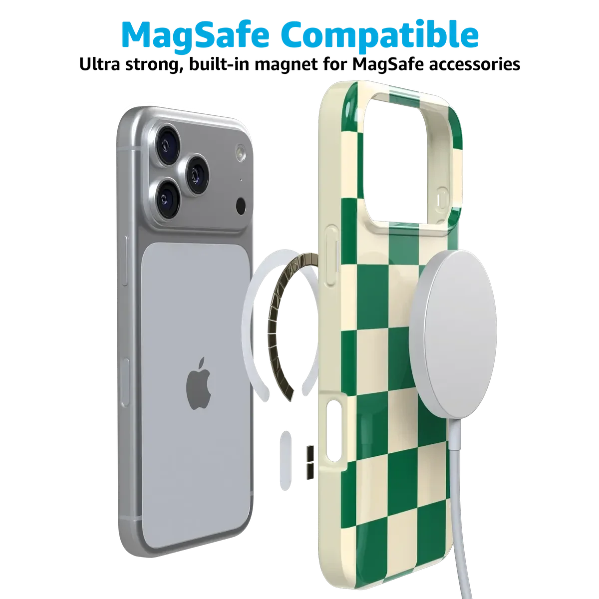Fit Check | Green Checkerboard Case