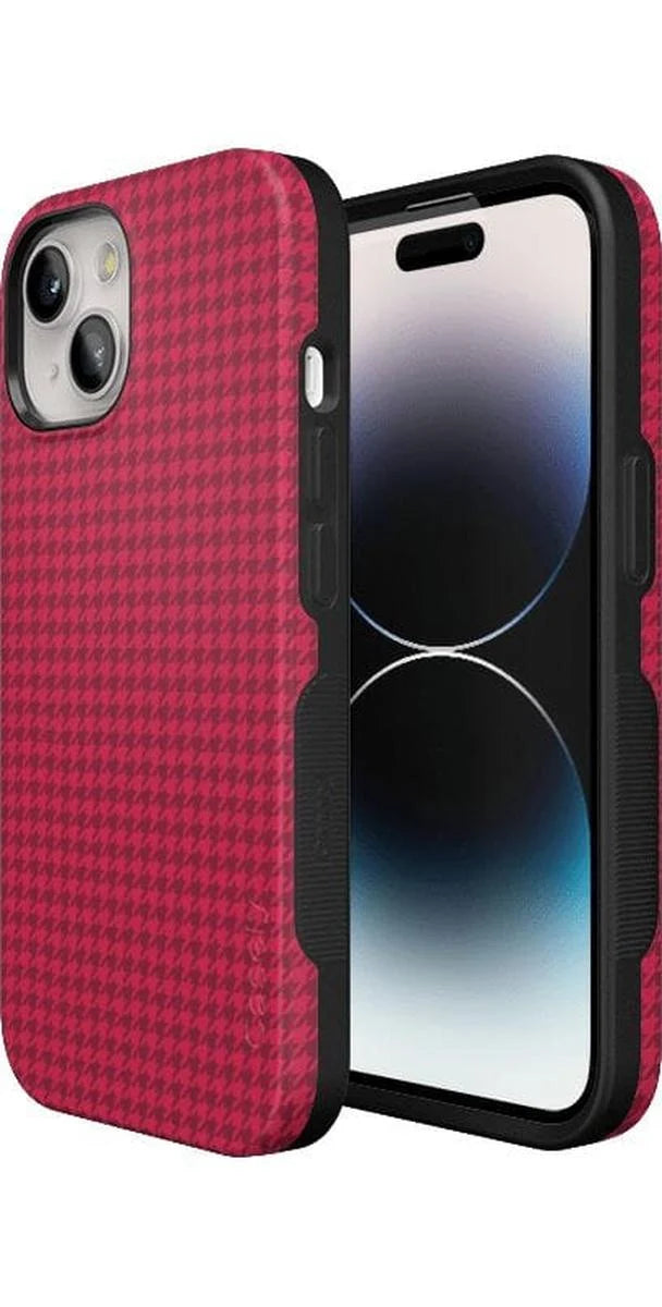 Best Dressed | Red Houndstooth Case