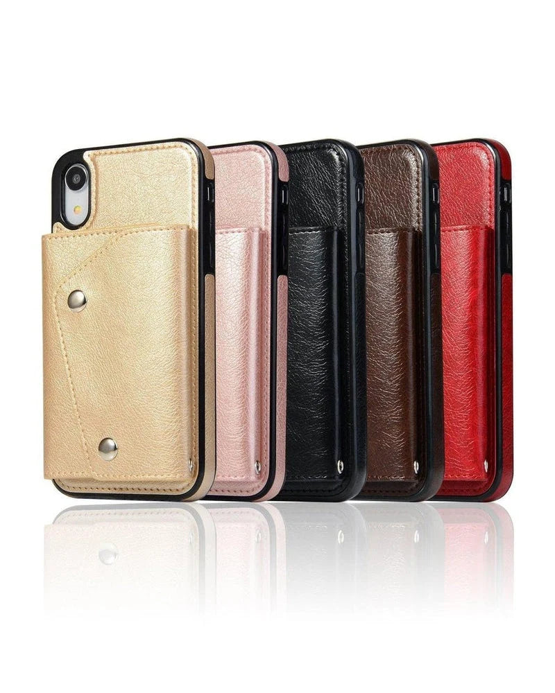 Gold Vegan Leather | Wallet Case