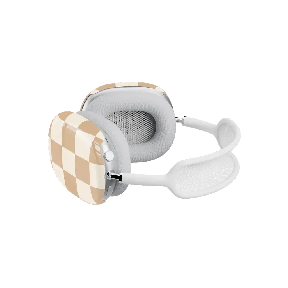 Fit Check | Neutral Checkerboard AirPods Max Case