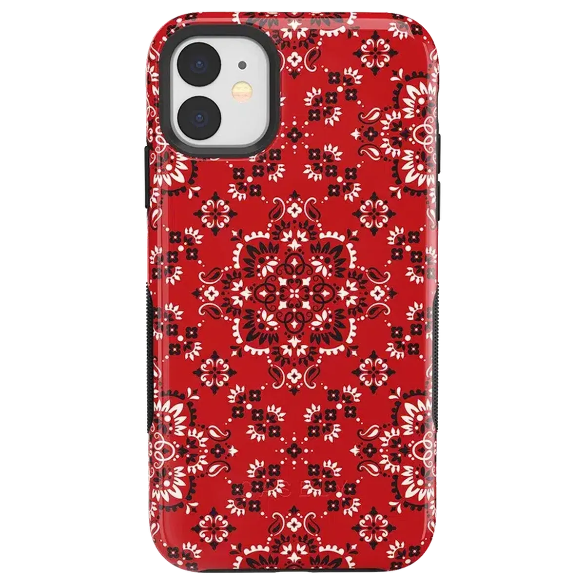 I'm with the Band | Red Bandana Print Case