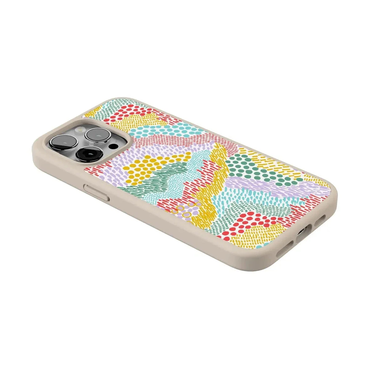Color Me Happy | Pattern Colorblock Case