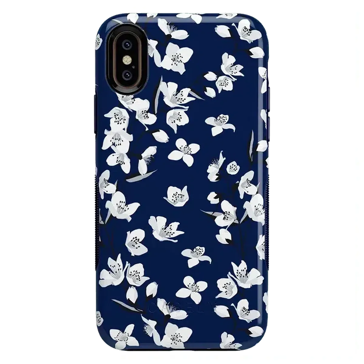 Floral Forest | Navy Cherry Blossom Floral Case