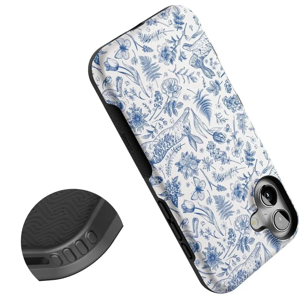 Hop & Bloom | Bunny Toile Case