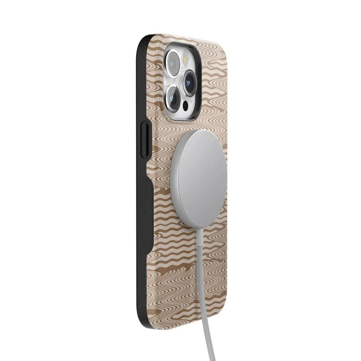Mocha Ripple | Brown Waves Case