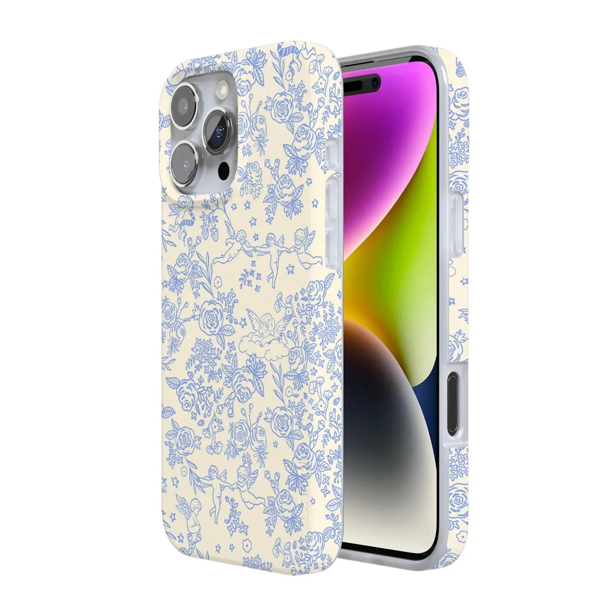 Cupid's Canvas | Periwinkle Floral Case