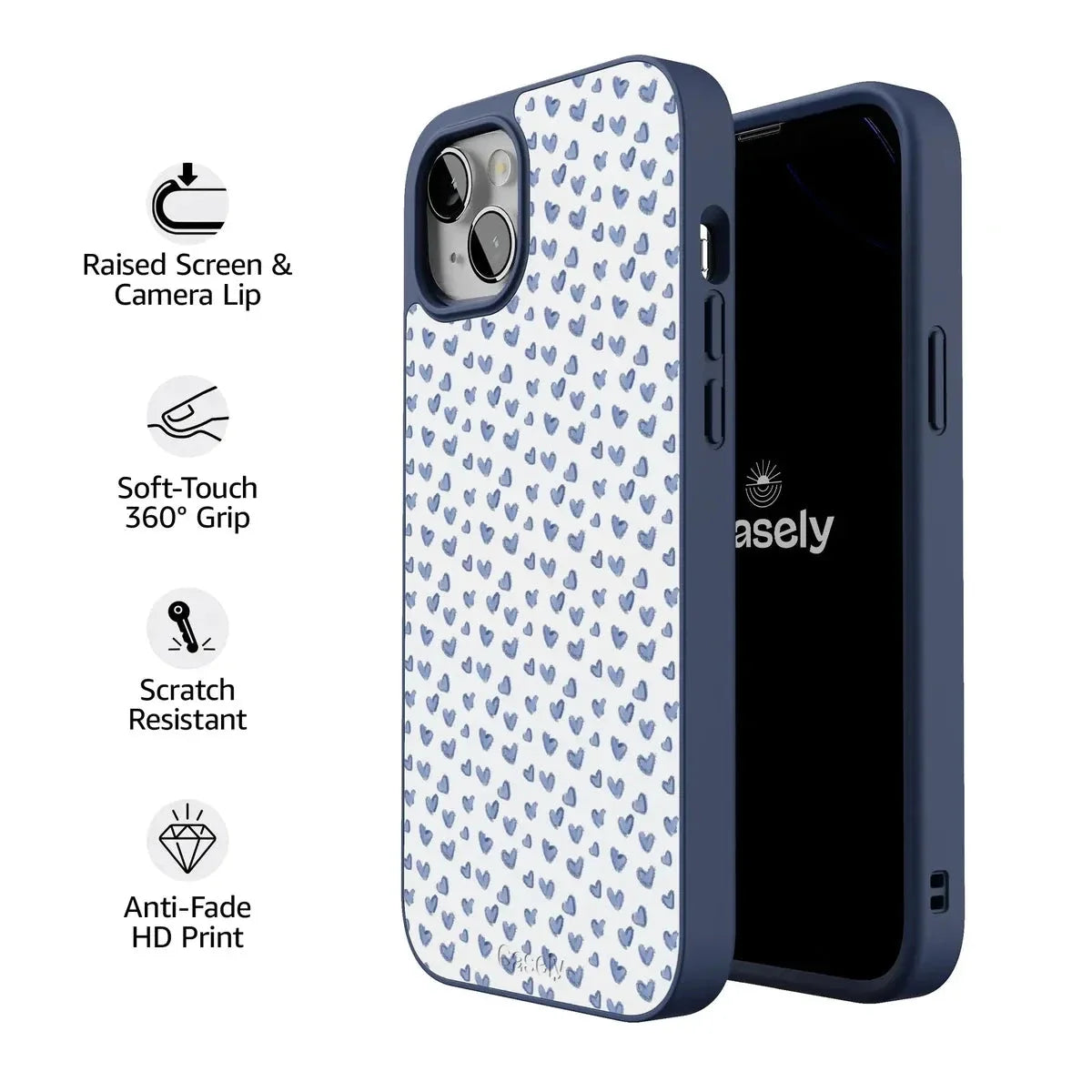 Lovebug | Blue Hearts Case