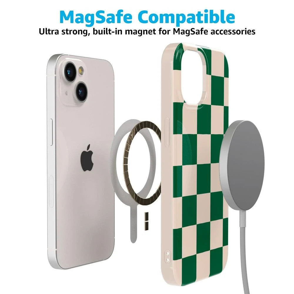 Fit Check | Green Checkerboard Case