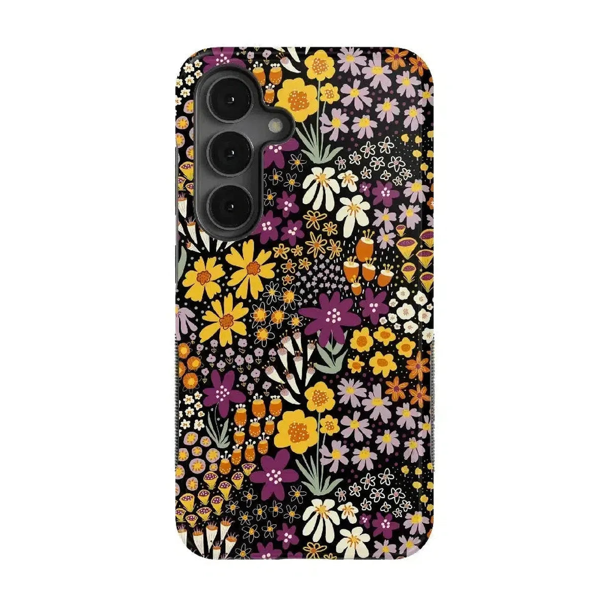 Falling for You | Plum Floral Samsung Case