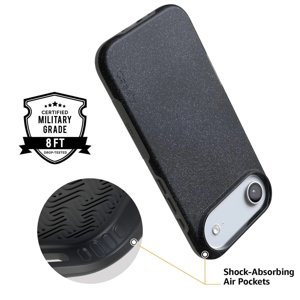 Midnight Onyx | Black Shimmer Case