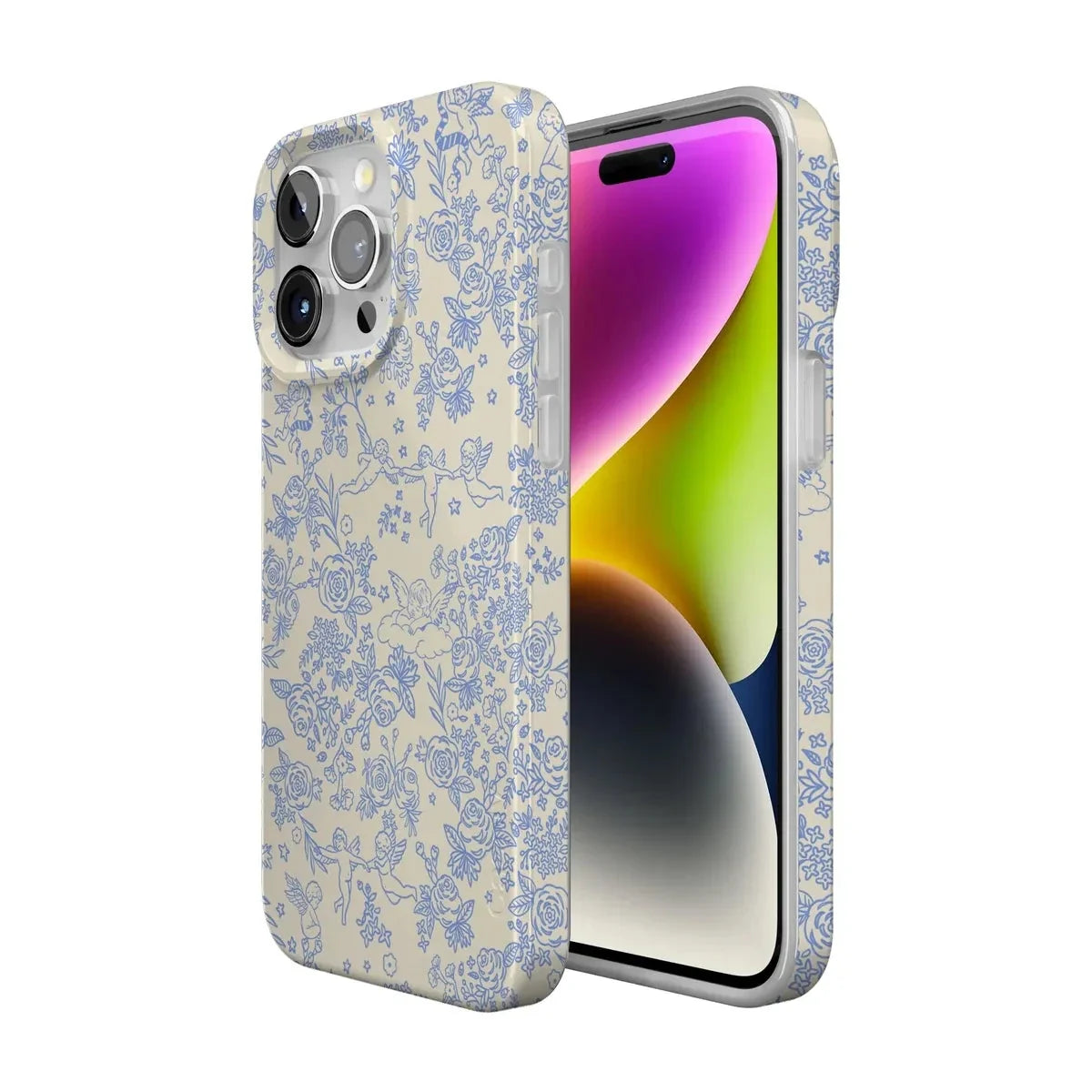 Cupid's Canvas | Periwinkle Floral Case