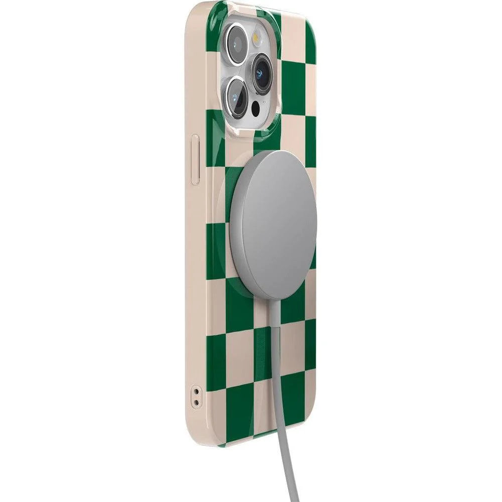 Fit Check | Green Checkerboard Case