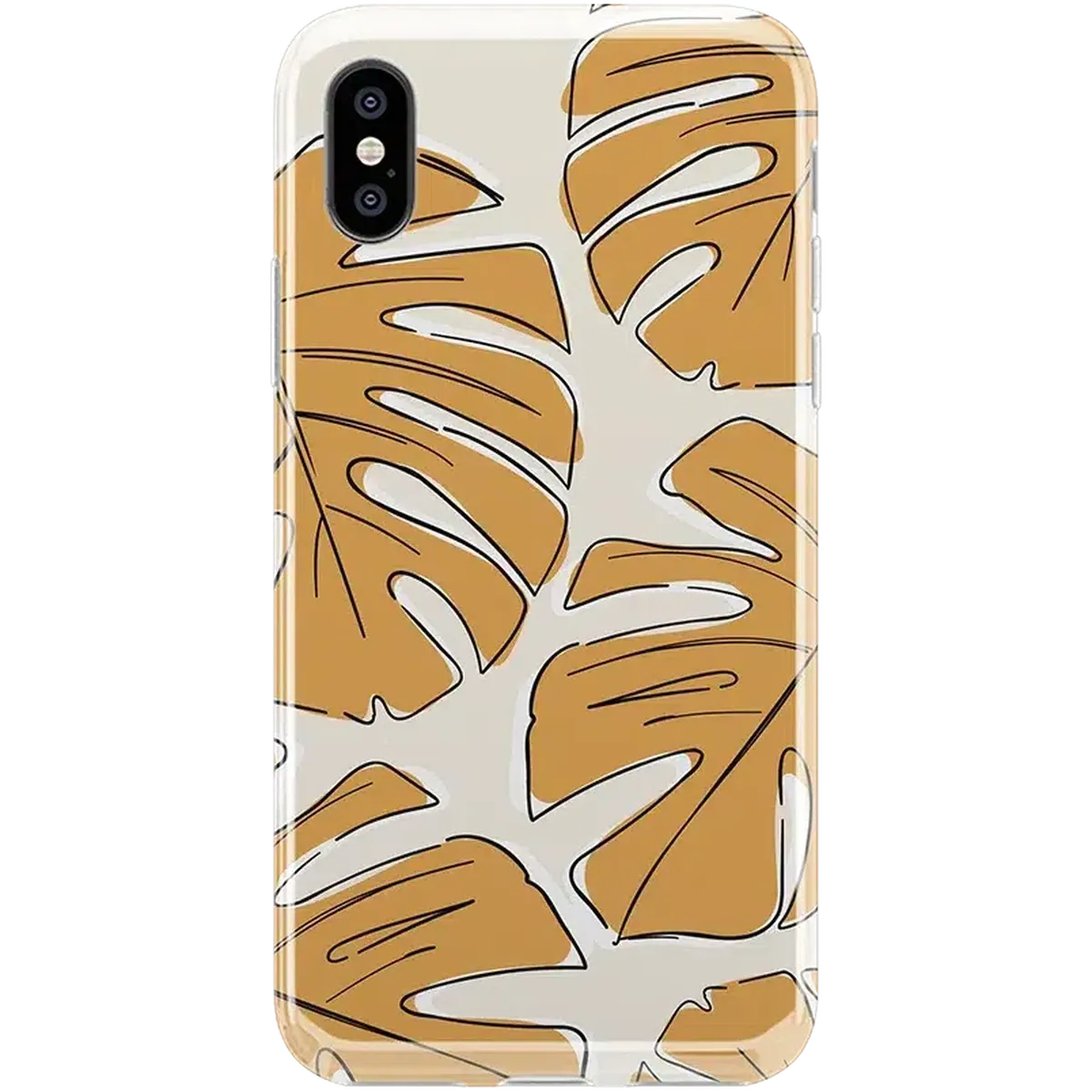 Island Time | Tropical Leaves Floral Case