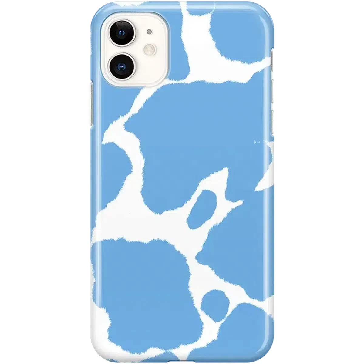 Current MOOd | Light Blue Cow Print Case