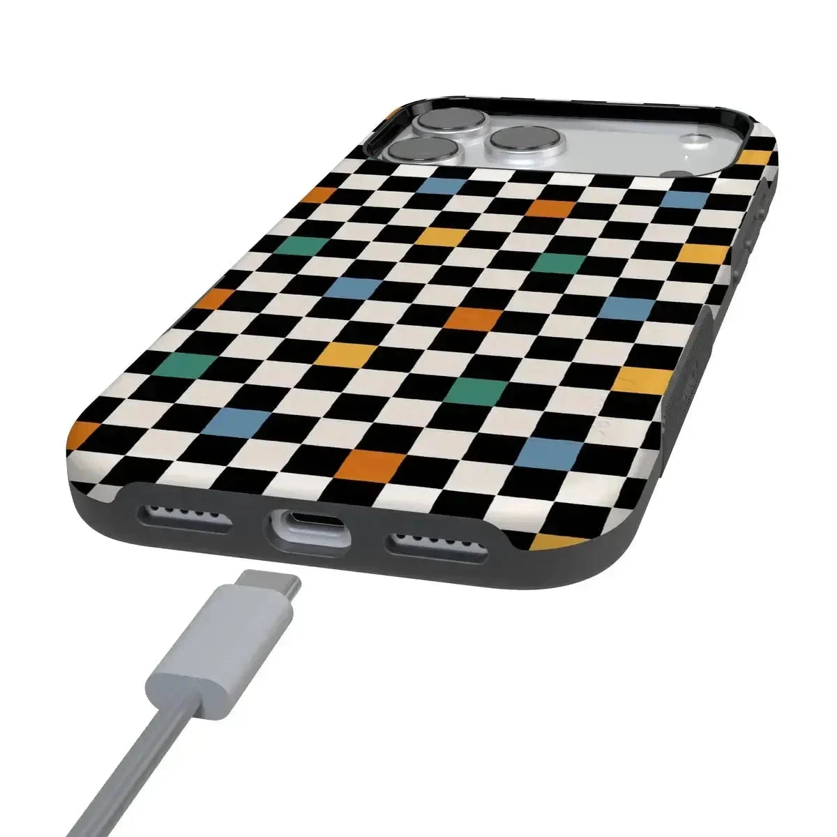 Old Skool | Retro Checkerboard Case