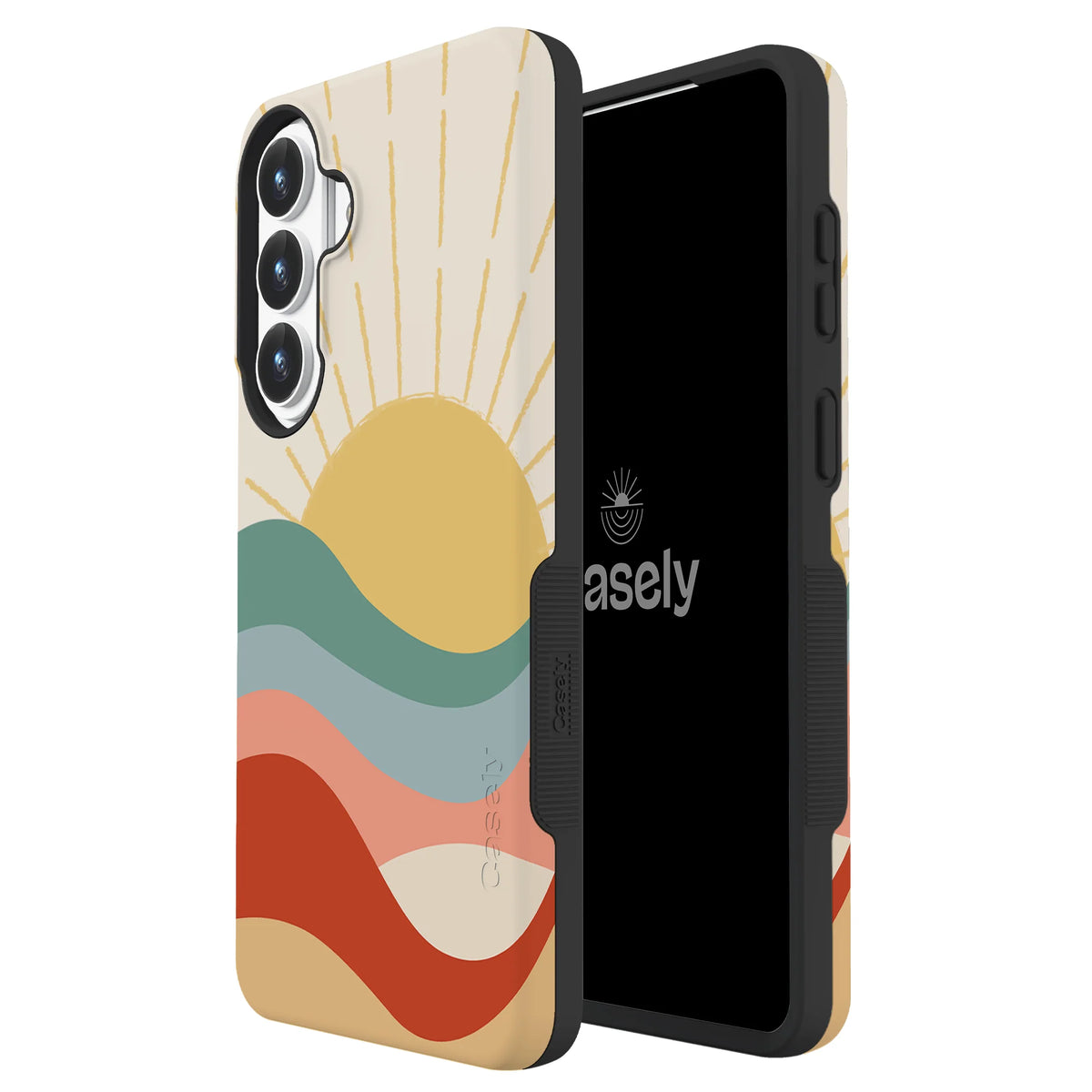 Here Comes the Sun | Colorblock Sunset Samsung Case