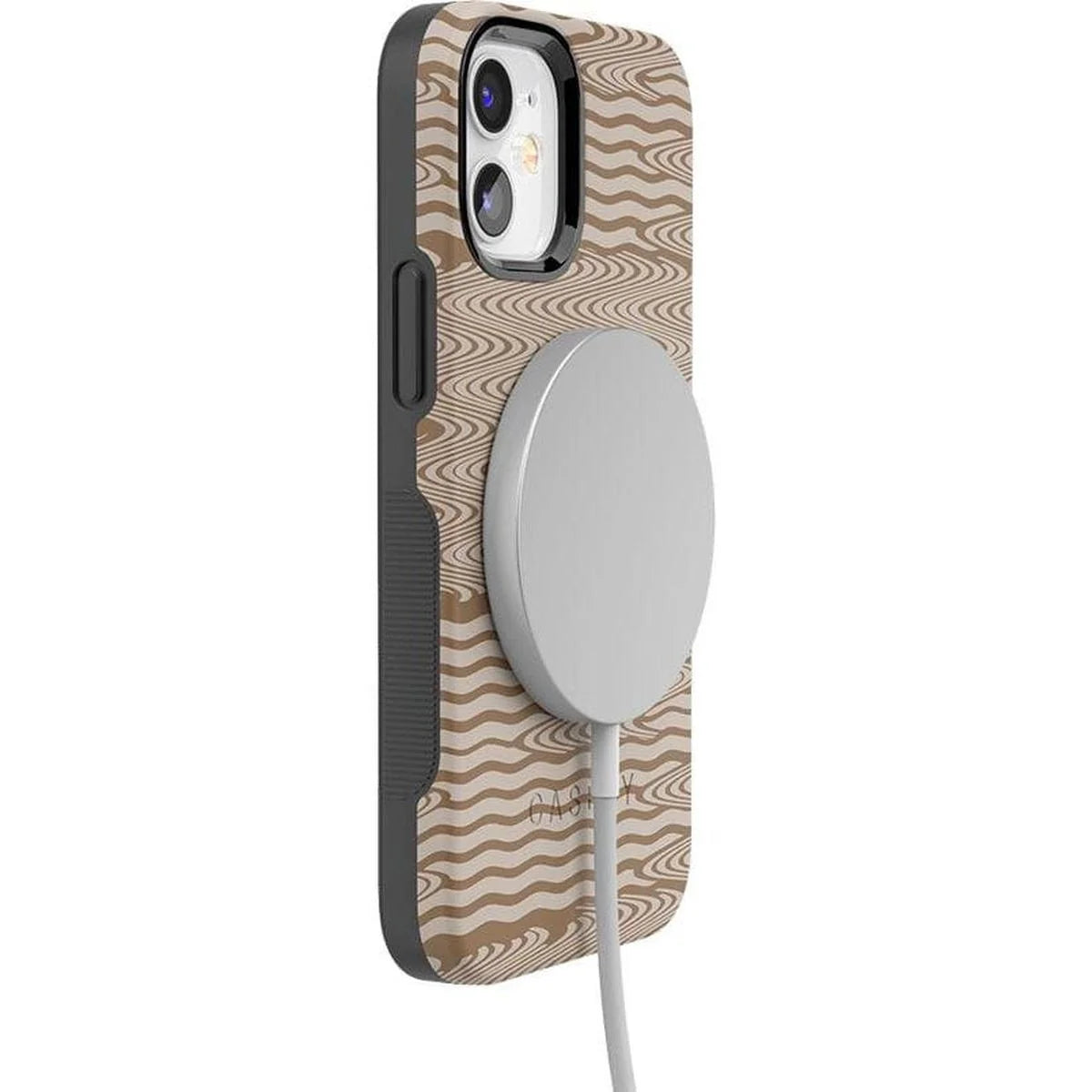 Mocha Ripple | Brown Waves Case