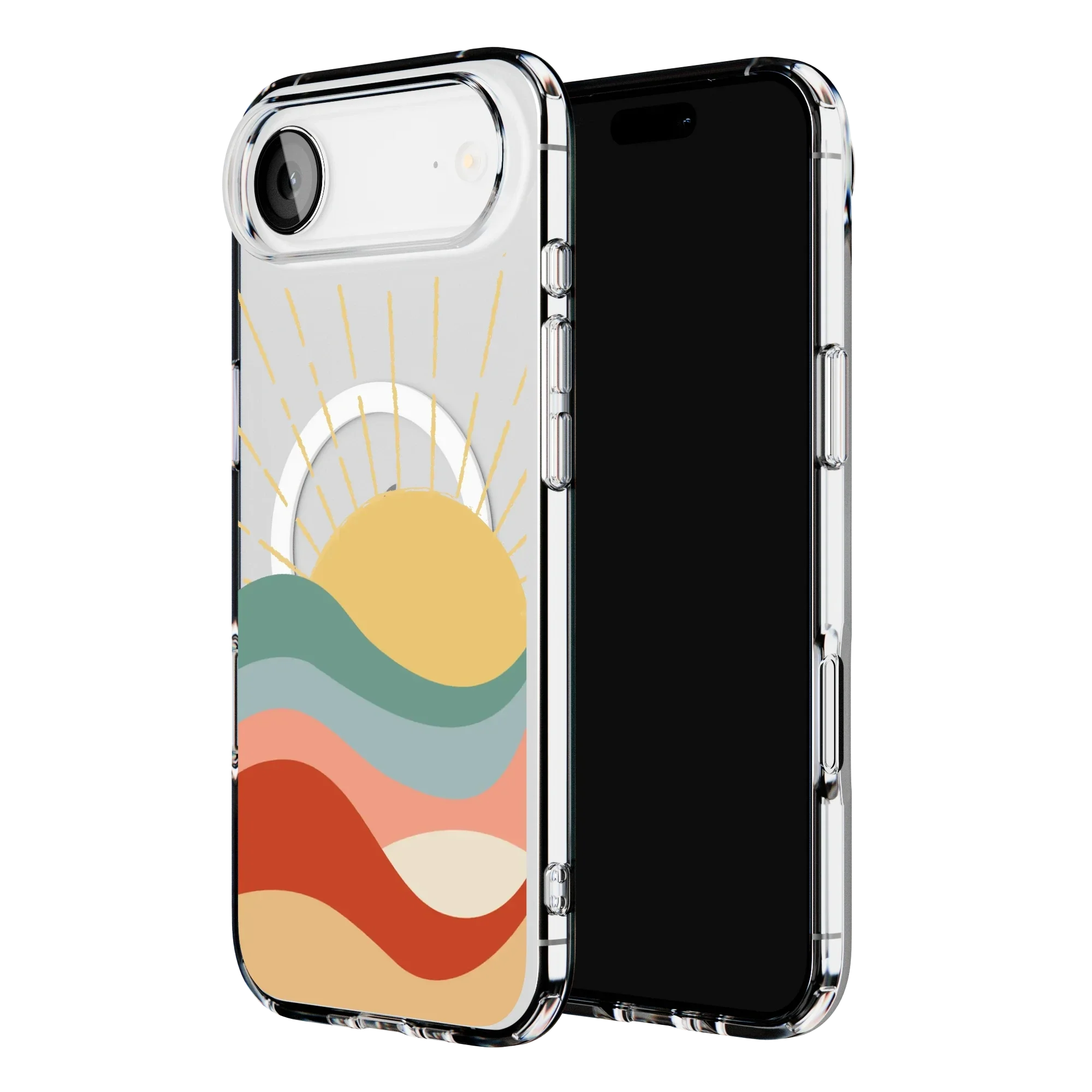 Here Comes the Sun | Colorblock Sunset Case