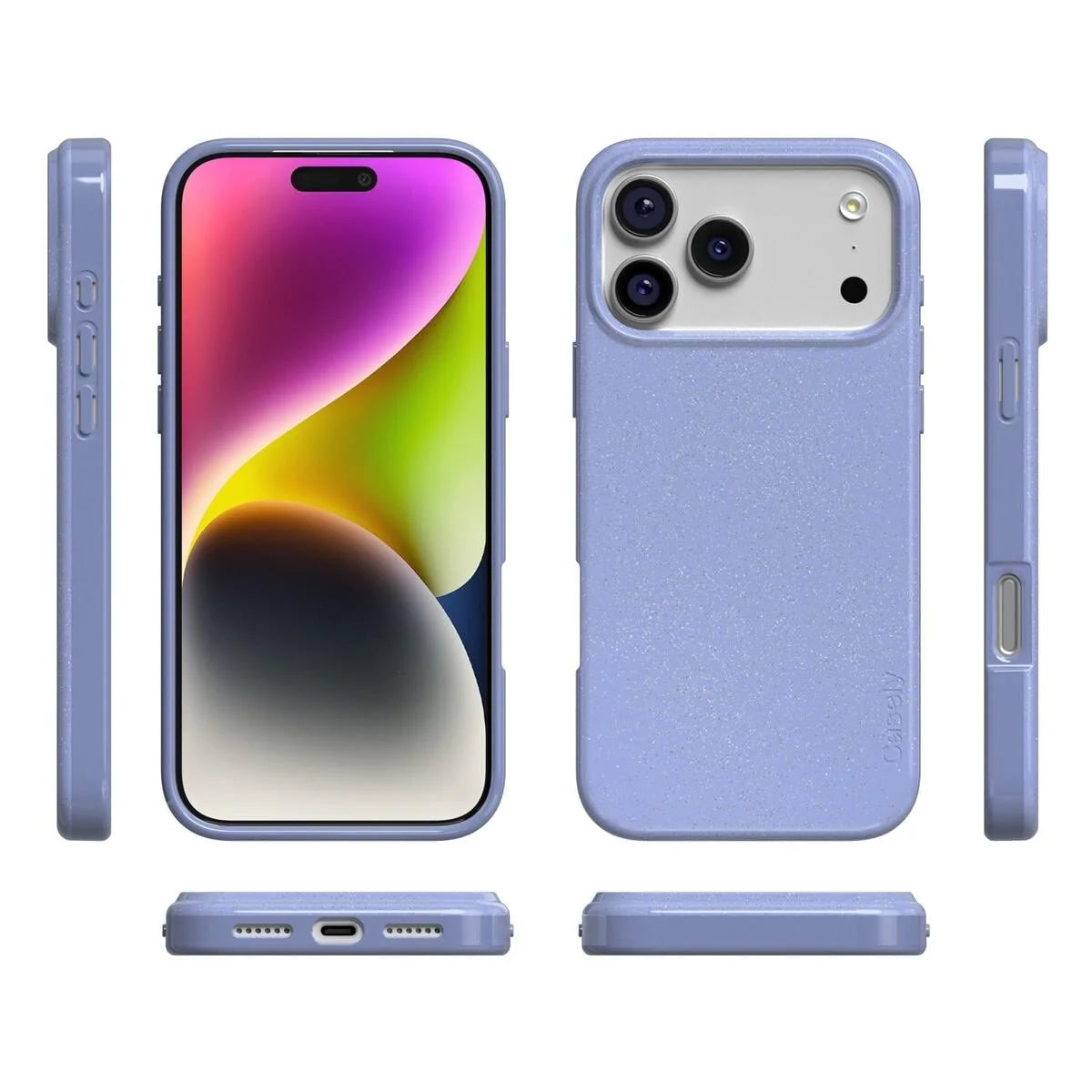 First Light | Periwinkle Pastel Shimmer Case