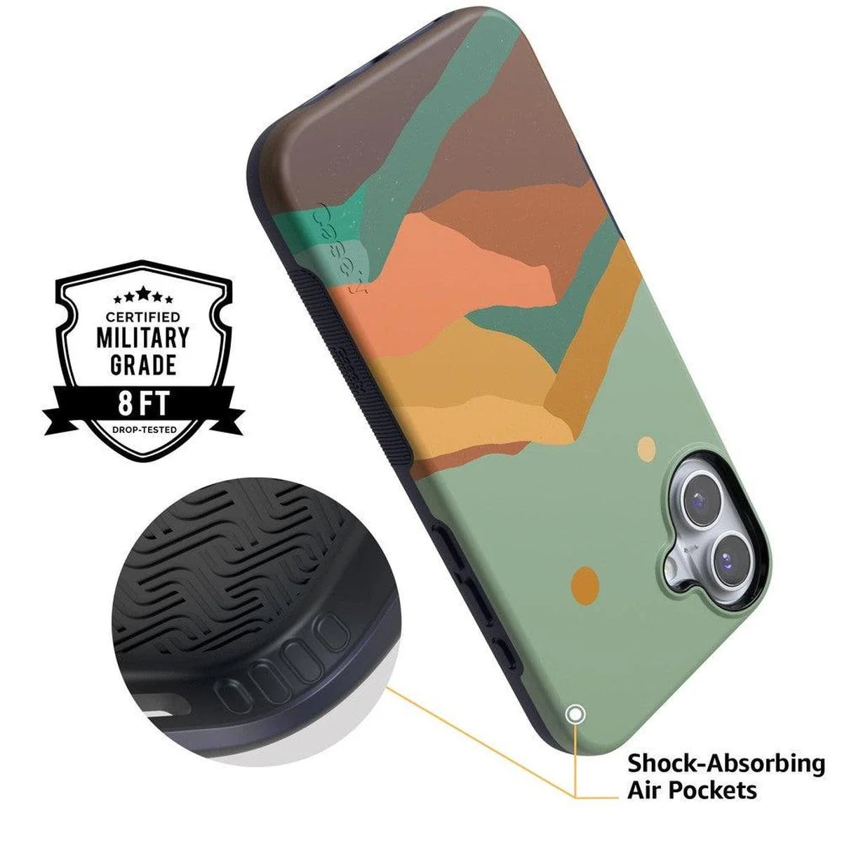 Endless Peaks | Colorblock Mountain Case