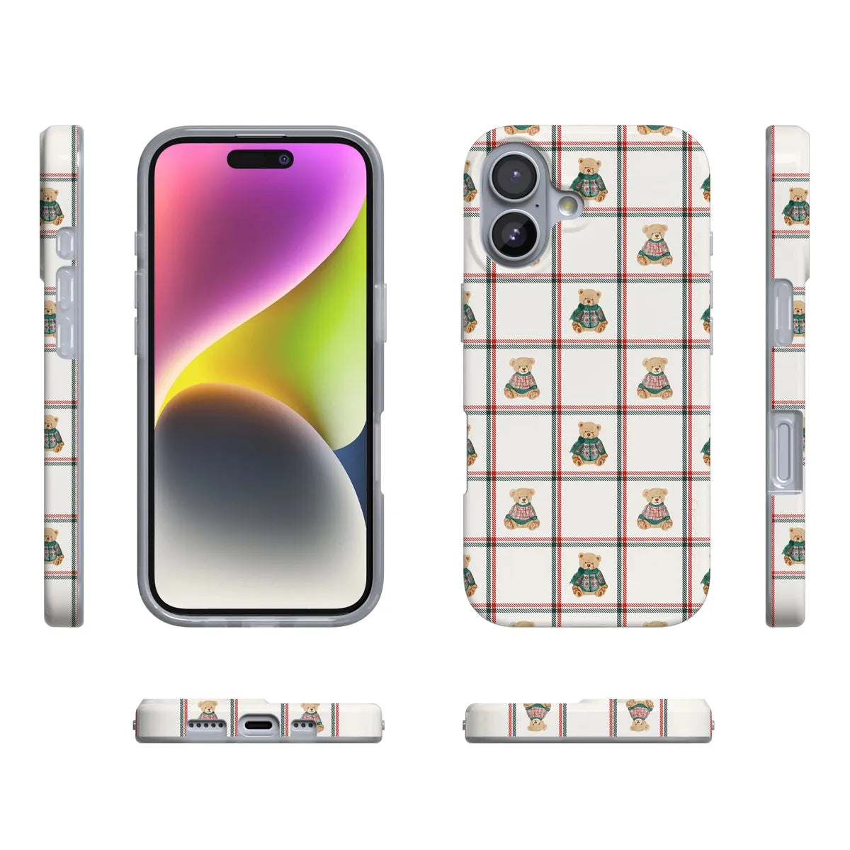 Bear Hugs | Teddy Squares Case