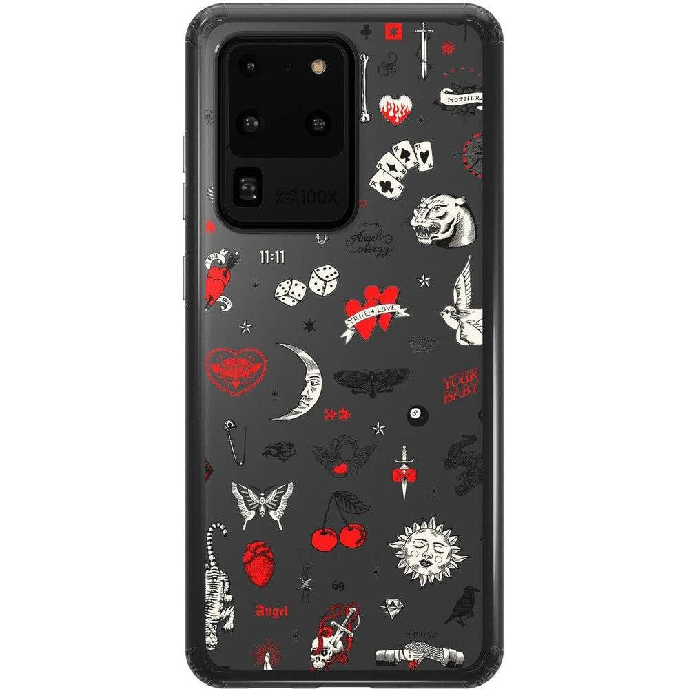 Not a Phase | Clear Flash Tattoo Case