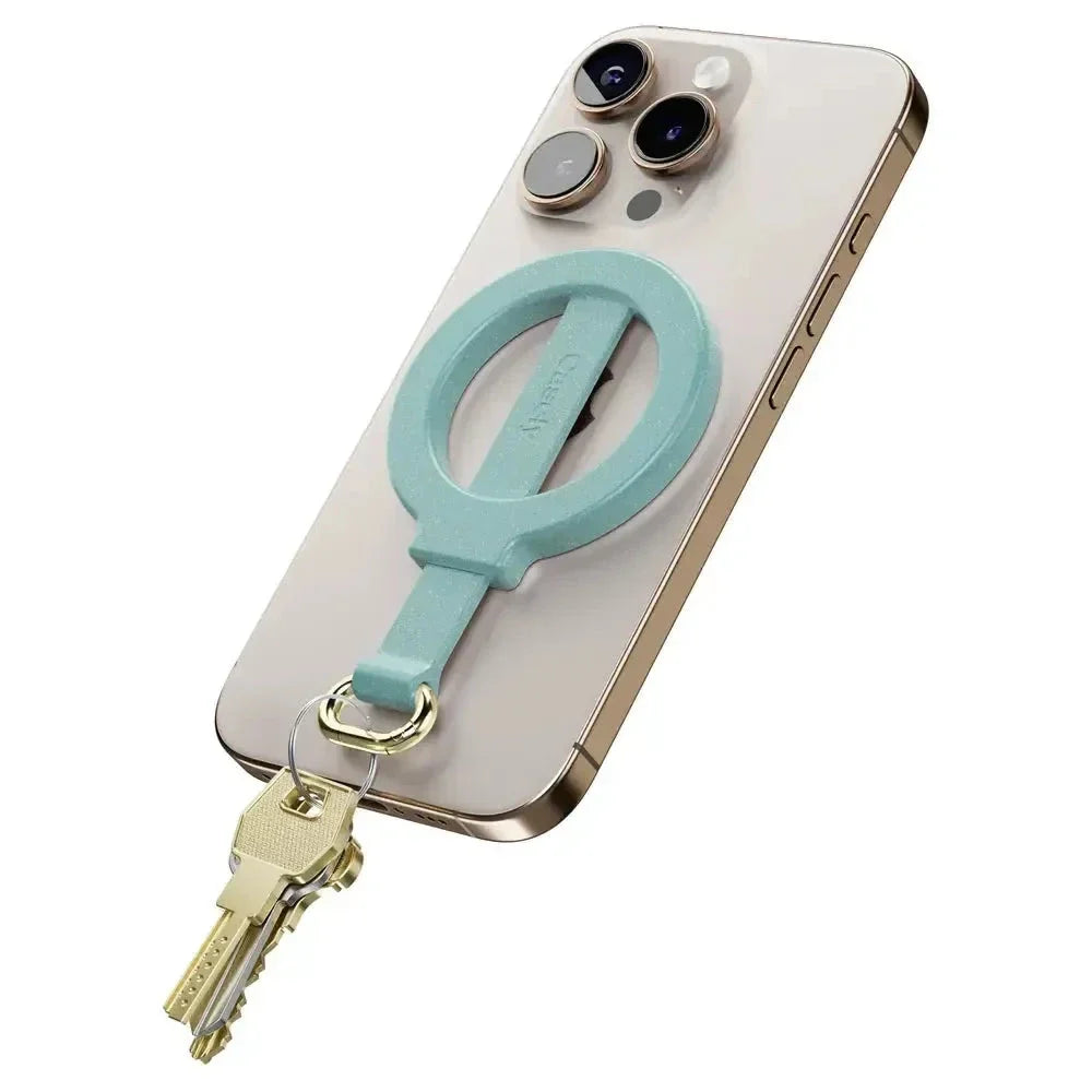Aquamarine | Ocean Blue Shimmer MagRing+ with Keychain
