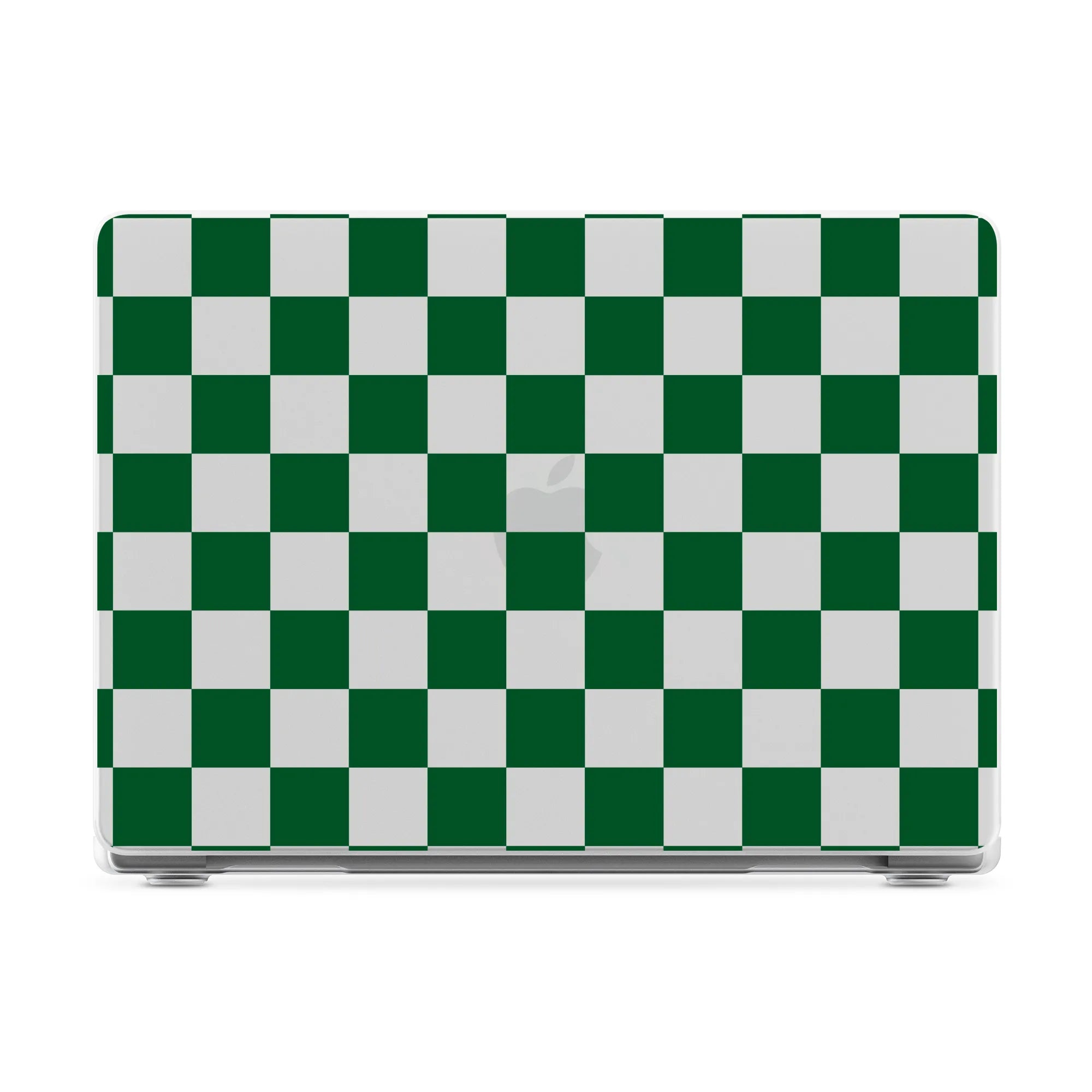 Fit Check | Green Checkerboard Laptop Shell